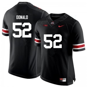 Men Noah Donald Black OSU Football #52 Jersey 987391-110