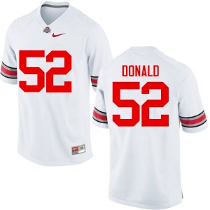Men Noah Donald White OSU Football #52 Jersey 808672-621