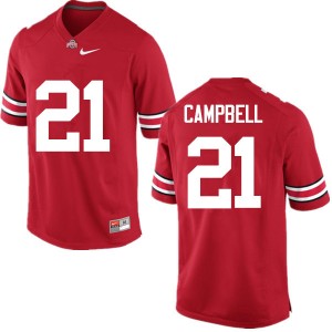 Men Parris Campbell Red OSU Football #21 Jersey 109185-646
