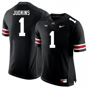 Men Quinshon Judkins Black Ohio State Football #1 Jersey 595244-285