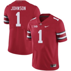 Men Quinshon Judkins Red OSU Buckeyes Football #1 Jersey 840552-804