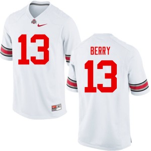 Men Rashod Berry White Ohio State Football #13 Jersey 800024-189