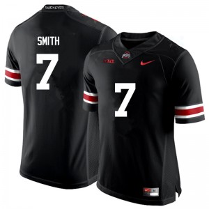 Men Rod Smith Black Ohio State Football #7 Jersey 990657-726