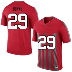 Men Rodjay Burns Throwback OSU Buckeyes Football #29 Jersey 354848-422