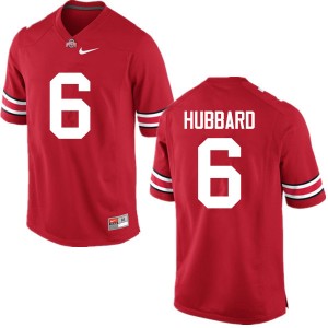 Men Sam Hubbard Red Ohio State Buckeyes Football #6 Jersey 228336-592