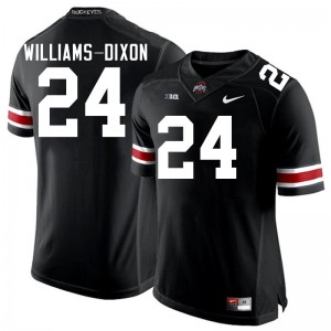 Men Sam Williams-Dixon Black Ohio State Buckeyes Football #24 Jersey 905110-161