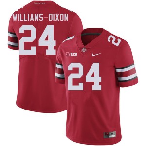 Men Sam Williams-Dixon Red Ohio State Football #24 Jersey 351603-986