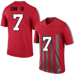Men Ted Ginn Jr. Throwback Ohio State Buckeyes Football #7 Jersey 336841-300