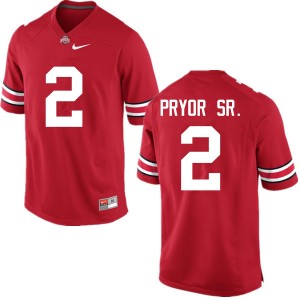 Men Terrelle Pryor Sr. Red OSU Football #2 Jersey 664854-149