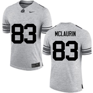Men Terry McLaurin Gray Ohio State Football #83 Jersey 356069-352