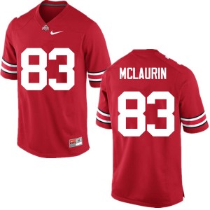 Men Terry McLaurin Red OSU Buckeyes Football #83 Jersey 191609-434