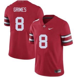 Men Trevon Grimes Red Ohio State Buckeyes Football #8 Jersey 703638-455