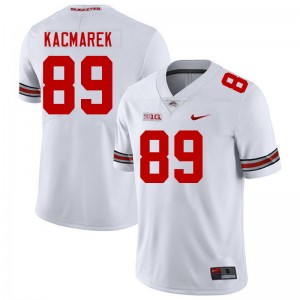 Men Will Kacmarek White Ohio State Football #89 Jersey 461834-774