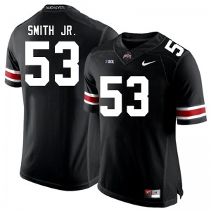 Men Will Smith Jr. Black OSU Buckeyes Football #53 Jersey 692022-171