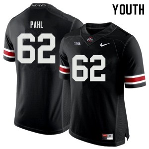 Youth Brandon Pahl Black Ohio State Football #62 Jersey 691119-712