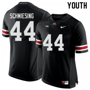 Youth Ben Schmiesing Black OSU Buckeyes Football #44 Jersey 154551-652