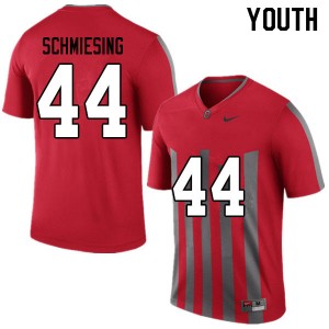 Youth Ben Schmiesing Throwback Ohio State Buckeyes Football #44 Jersey 691876-309