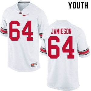 Youth Jack Jamieson White Ohio State Football #64 Jersey 926236-950