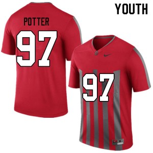 Youth Noah Potter Throwback OSU Football #97 Jersey 757452-125