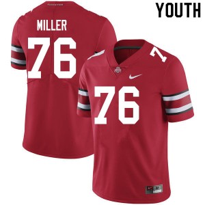 Youth Harry Miller Scarlet Ohio State Football #76 Jersey 972750-761