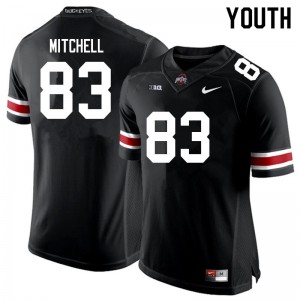 Youth Joop Mitchell Black OSU Buckeyes Football #83 Jersey 375300-800