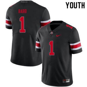 Youth Kamryn Babb Blackout OSU Football #1 Jersey 932761-980