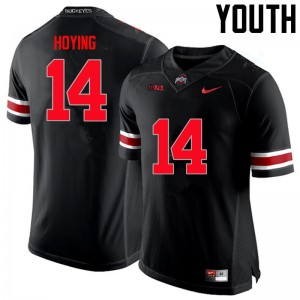 Youth Bobby Hoying Black OSU Buckeyes Football #14 Jersey 668863-353