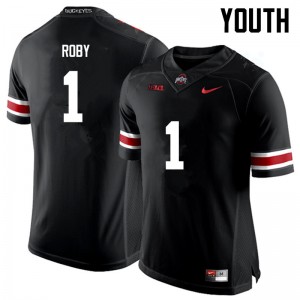 Youth Bradley Roby Black OSU Football #1 Jersey 510711-509