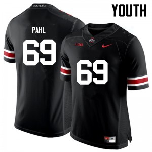Youth Brandon Pahl Black Ohio State Buckeyes Football #69 Jersey 928077-971