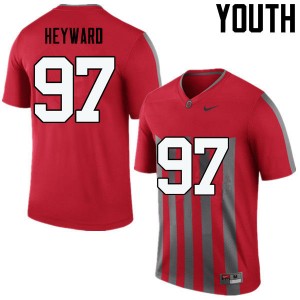 Youth Cameron Heyward Throwback OSU Football #97 Jersey 622394-927