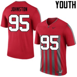 Youth Cameron Johnston Throwback Ohio State Football #95 Jersey 238724-724