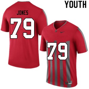Youth Dawand Jones Retro OSU Football #79 Jersey 313504-693