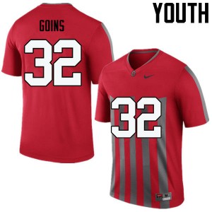 Youth Elijaah Goins Throwback OSU Football #32 Jersey 731615-924