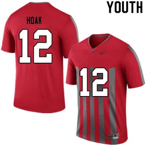 Youth Gunnar Hoak Retro Ohio State Buckeyes Football #12 Jersey 811959-515