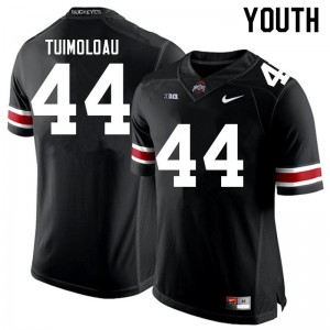 Youth J.T. Tuimoloau Black Ohio State Football #44 Jersey 275739-943