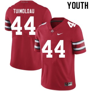 Youth J.T. Tuimoloau Red OSU Football #44 Jersey 885519-535
