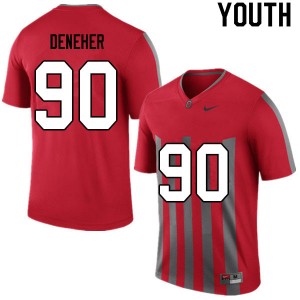 Youth Jack Deneher Retro Ohio State Football #90 Jersey 419482-828