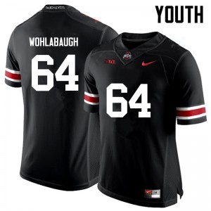 Youth Jack Wohlabaugh Black Ohio State Buckeyes Football #64 Jersey 223083-455