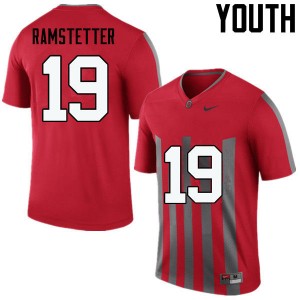 Youth Joe Ramstetter Throwback OSU Football #19 Jersey 296967-953