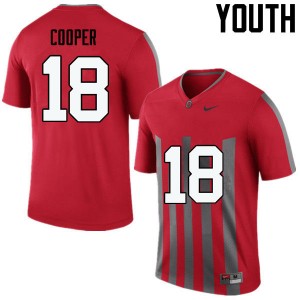 Youth Jonathan Cooper Throwback Ohio State Football #18 Jersey 241863-642