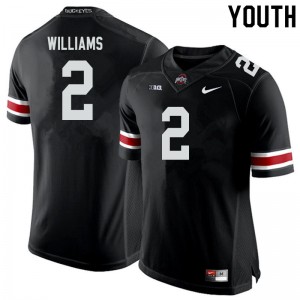 Youth Kourt Williams Black OSU Buckeyes Football #2 Jersey 239668-982