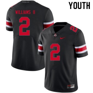 Youth Kourt Williams II Blackout OSU Football #2 Jersey 529178-218