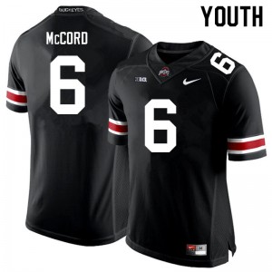 Youth Kyle McCord Black Ohio State Football #6 Jersey 876732-739