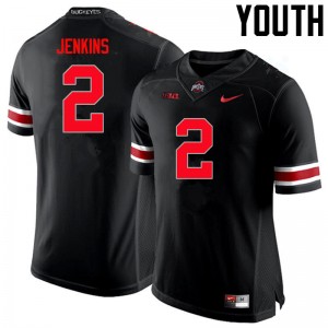 Youth Malcolm Jenkins Black Ohio State Football #2 Jersey 204799-883