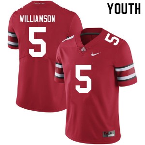 Youth Marcus Williamson Red Ohio State Football #5 Jersey 882066-931