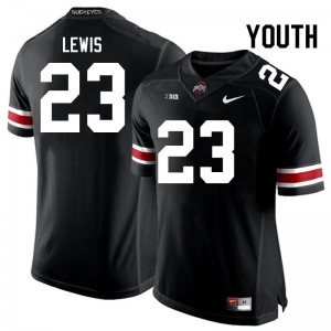Youth Parker Lewis Black OSU Buckeyes Football #23 Jersey 723180-135