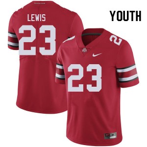 Youth Parker Lewis Red Ohio State Football #23 Jersey 577442-386