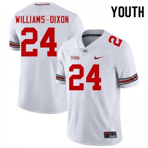 Youth Sam Williams-Dixon White OSU Football #24 Jersey 247402-714