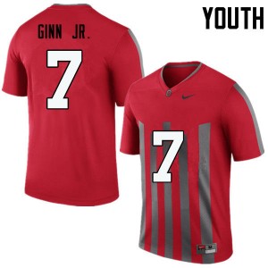 Youth Ted Ginn Jr. Throwback Ohio State Football #7 Jersey 692065-125