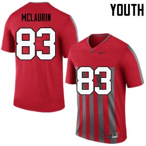 Youth Terry McLaurin Throwback Ohio State Buckeyes Football #83 Jersey 698987-984